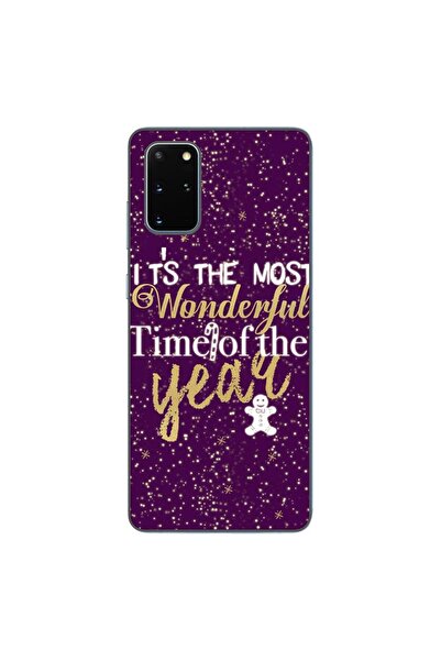 OEM Husa compatibila cu Samsung Galaxy S20+ Plus Silicon Tpu Model Craciun Wo...