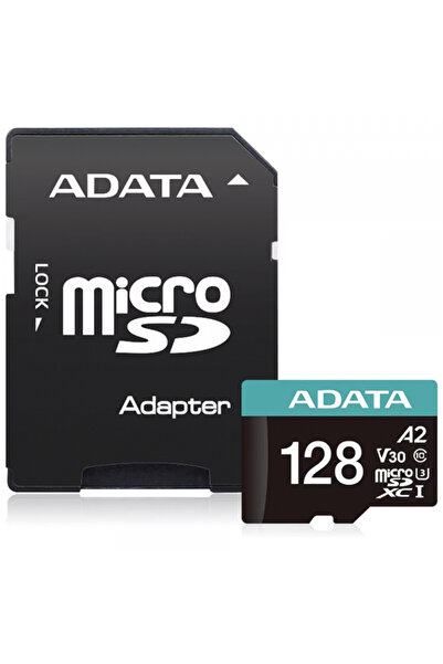 Adata Κάρτα Μνήμης microSDXC Premier Pro, 128GB, Κλάση 10/ UHS-1 U3, Με Αντάπ...