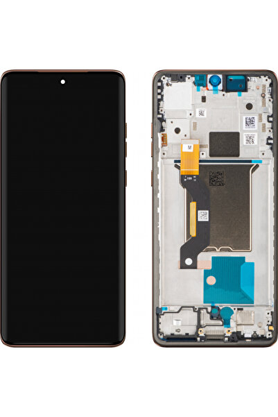 Motorola Display cu touchscreen Edge 60 Fusion, cu ramă, Maro (Mocha Mousse),...