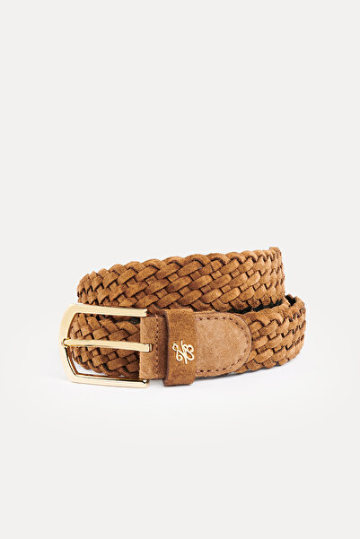 Ted Baker Devetüyü Süet Örgü Kemer
