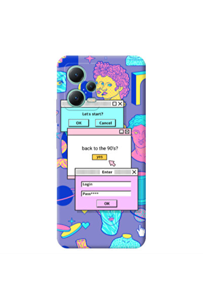 Other Xiaomi Redmi Note 12 Pro 5G Enter Login Purple Colored Silicone TPU Θήκη