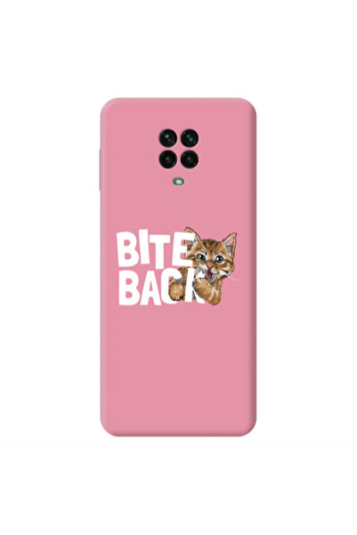 Other Xiaomi Redmi Note 9 Pro bitte back cat Pink Colored Silicone TPU Θήκη