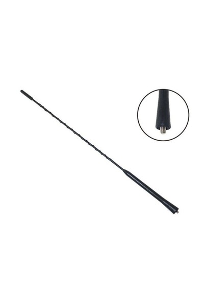 AUTOMAX Tija antena auto 40 cm cu filet de 5 mm universala