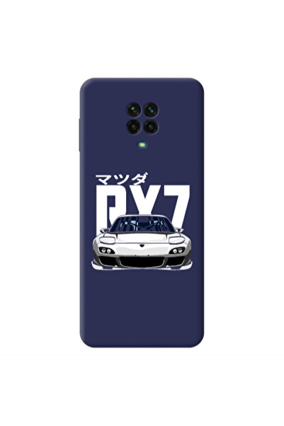 Other Xiaomi Redmi Note 9 Pro Car Rx7 Dark blue Colored Silicone TPU Θήκη