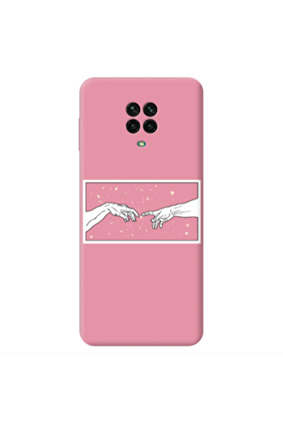 Other Xiaomi Redmi Note 9 Pro Touch Pink Colored Silicone TPU Θήκη