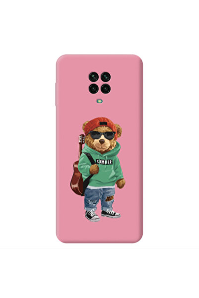 Other Xiaomi Redmi Note 9 Pro Summer Tedy Pink Colored Silicone TPU Θήκη