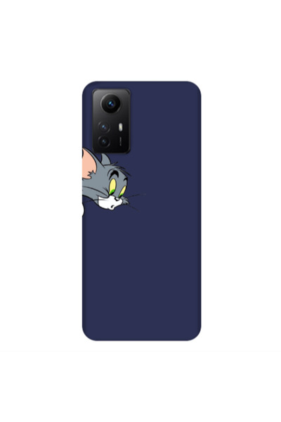Other Xiaomi Redmi Note 12s Tom 1 Dark blue Colored Silicone TPU Θήκη