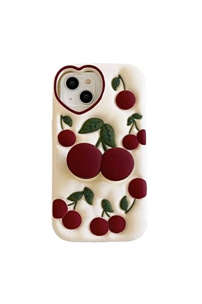Generic For iPhone 12 13 14 15 Pro Max New Cute Cherry Soft Silicone Case Pho...