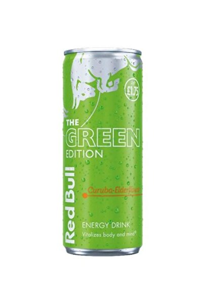 Red Bull Green Edition Curuba & Elderflower Energy Drink 250ml