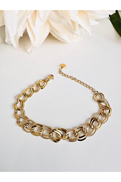 DEVİ fashion Steel 9 mm Milky Way Bracelet 17 cm