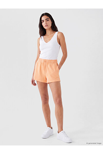 LC Waikiki Mercan Elastic Waist Women's Shorts
