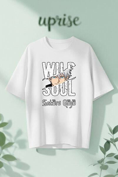 Vordevia Wild Soul Sotoru Gojo Printed Cotton Oversize T-Shirt
