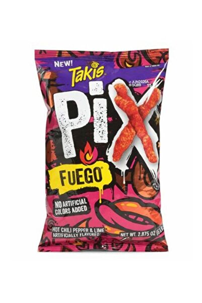 Takis وجبات خفيفة بيكس فويغو بنكهة الفلفل الحار والليمون 81.5 جرام