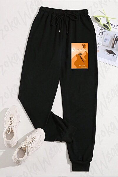 ZOKAWEAR Unisex Dune Arrakis Fear Is the Mind Killer Printed Sweatpants