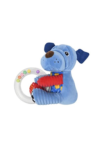 Lorelli Toys Jucarie de plus, 11 cm, cu inel si bilute zornaitoare, 0 luni+, ...