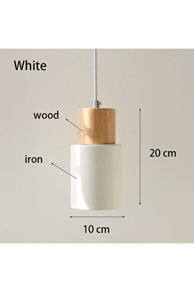 Choice5 220V White Minimalist Chandelier Bedroom Bedside Lamp Modern Nordic R...