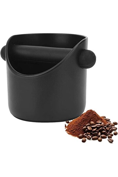 choice2 black Coffee Knock Box Shock-Absorbent Durable Barista Style Knock Bo...