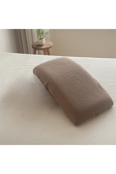 Choice7 30x50cm 1pcs coffee color Pure cotton universal pillowcase single pac...