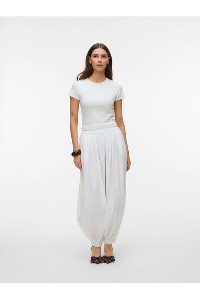 Vero Moda Hose AWCANELLA Hohe Taille Hose