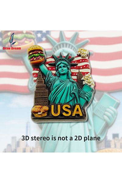 Choice A journey of the sen 1PC American Statue of Liberty Taste Tour Creativ...