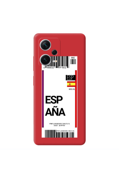 Other Xiaomi Poco X5 Espana Arrival Red Colored Silicone TPU Θήκη