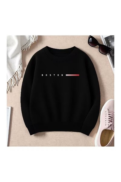 ZİYMO Men's Crewneck Printed Relaxed Fit Sweatshirt