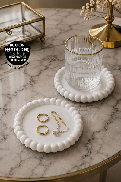 herteldenhobies 2-Piece Bubble Coasters - Bubble Plate Decorative Object 100%...