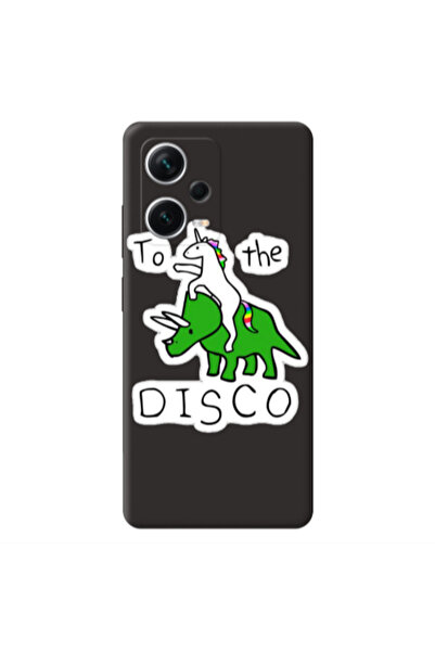 Other Xiaomi Poco X5 To the disco Black Colored Silicone TPU Θήκη