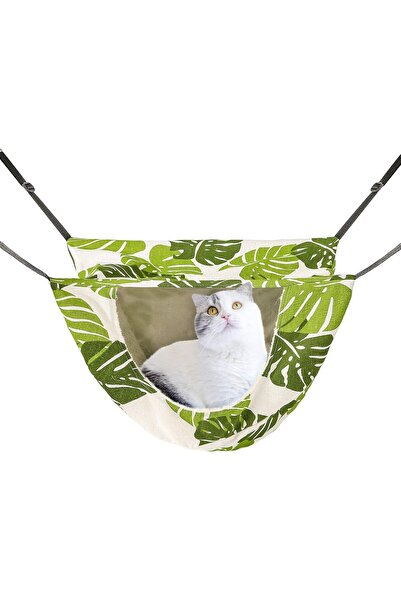Arabest Cat Cage Hammock, 2 Level Double Layer Hanging Soft Cat and Dog Bed f...