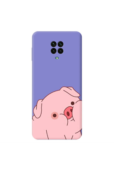 Other Xiaomi Redmi Note 9 Pro Piggy 1 Purple Colored Silicone TPU Θήκη