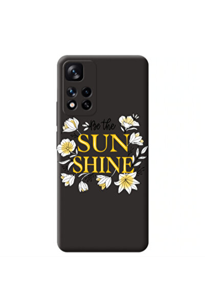 Other Xiaomi Redmi Note 11 Pro 5G Sun Shine Black Colored Silicone TPU Θήκη