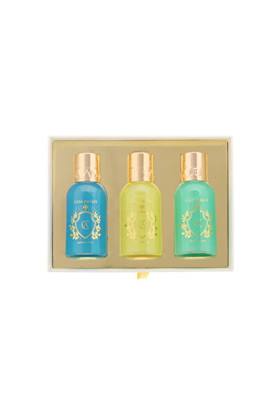Casa Amalfi Set de călătorie pentru păr și duș, Casa Amalfi, 3 x 100 ml