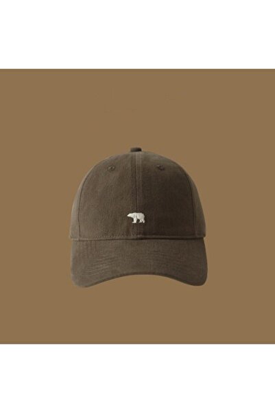 Choice Adjustable coffee 1pc Polar Bear Embroidered Baseball Hat for Men and ...