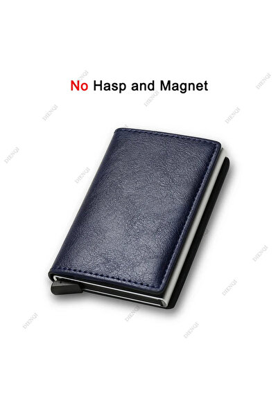 Choice13 Blue Top Quality Wallets Men Money Bag Mini Purse Male Vintage Brown...