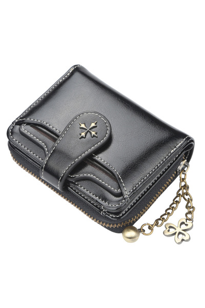 choice2 Black 2023 New Women Wallets Fashion Short PU Leather Top Quality Car...