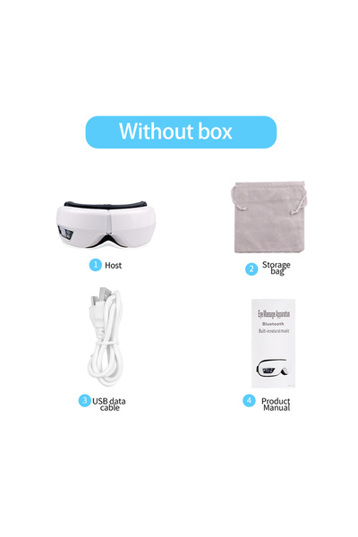 Choice No box Electric Eye Massager Foldable Smart Airbag Vibrating Kneading ...
