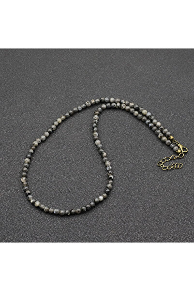 Choice3 BlackFlash Unique 18Inch Choker Necklace Men Minimalist 4mm Natural S...