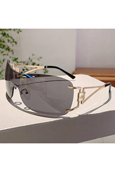 Choice4 as picture shows gold black grey KAMMPT Y2K Black Trends Shades Origi...
