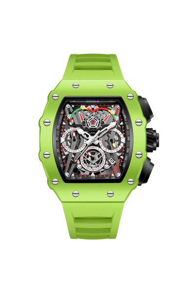 choice2 green ONOLA Watch Men's Multi functional Wine Bucket Watch Sports Qua...
