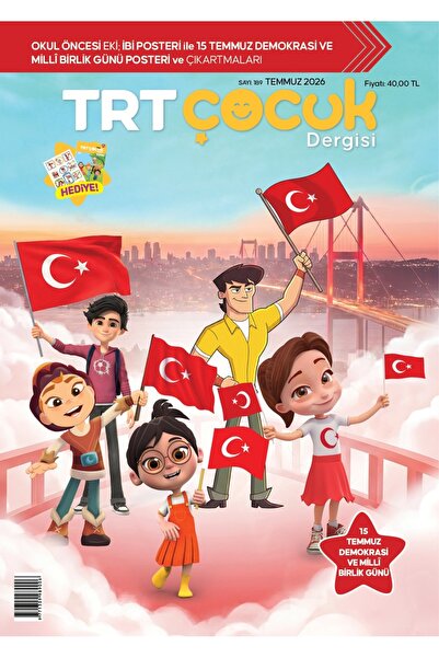 TRT Çocuk Dergisi TRT Çocuk Dergi Temmuz 2026