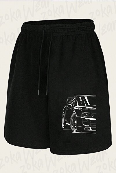 ZOKAWEAR Unisex Best Toyota Supra Design Printed Shorts