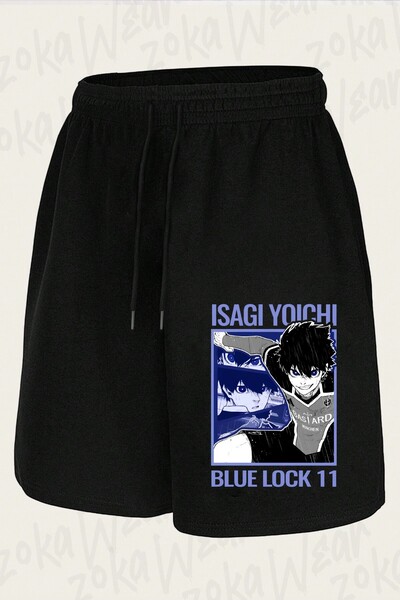 ZOKAWEAR Unisex Bachira Meguru v7 Σορτς με στάμπα σχεδίου