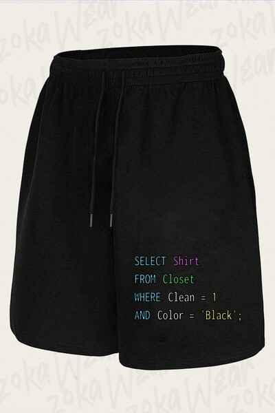 ZOKAWEAR Unisex Sql Programmers Dba and Db Admins Design Printed Shorts
