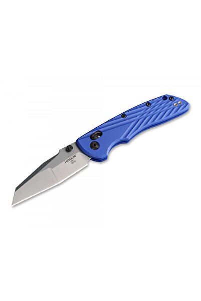 OEM Briceag Hogue Deka 3.25", lama Wharncliffe, albastru, maner texturat
