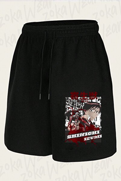 ZOKAWEAR Unisex Parasyte Shinichi Izumi Design Printed Shorts