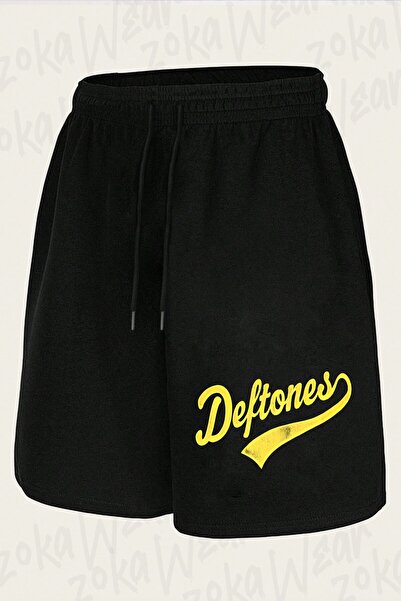 ZOKAWEAR Unisex Deftones V4 Design Printed Shorts