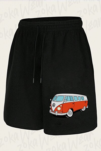 ZOKAWEAR Unisex Vosvos 3 Design Printed Shorts