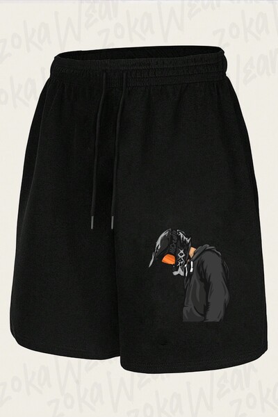 ZOKAWEAR Unisex Biker V4 Design Printed Shorts