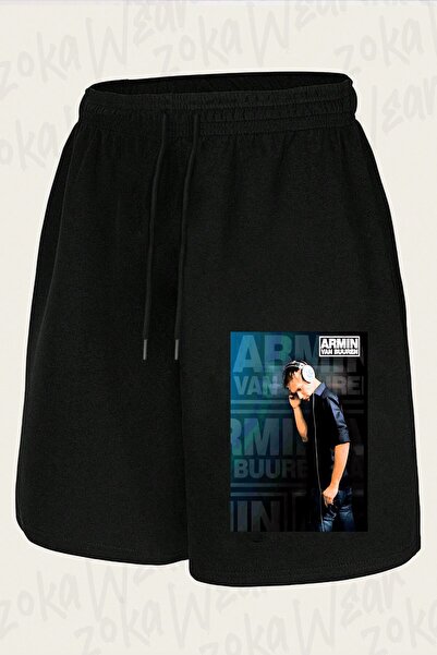 ZOKAWEAR Unisex Armin Van Buuren V2 Design Printed Shorts