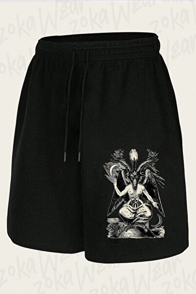 ZOKAWEAR Unisex šorts sa printom Bafometa